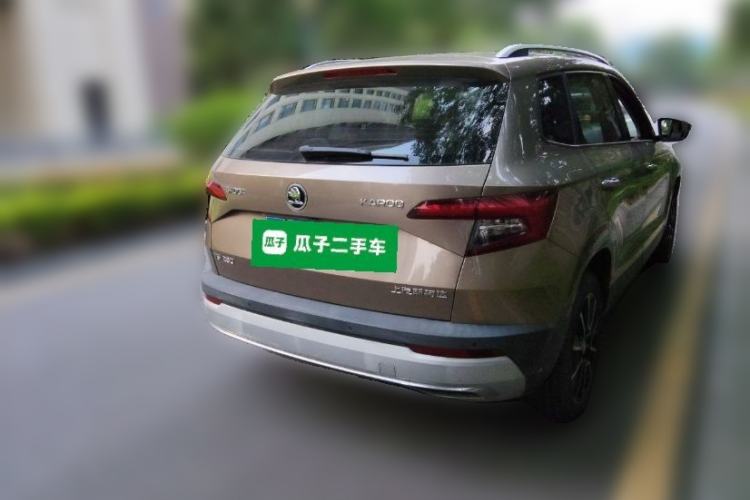 Used Skoda Karoq 2018 TSI280 Luxury Edition China VI Standard Rear Right 45 Deg