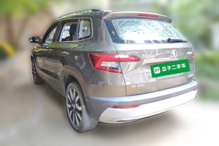 Used Skoda Karoq 2018 TSI280 Flagship Edition China V Standard Rear Left 45 Deg