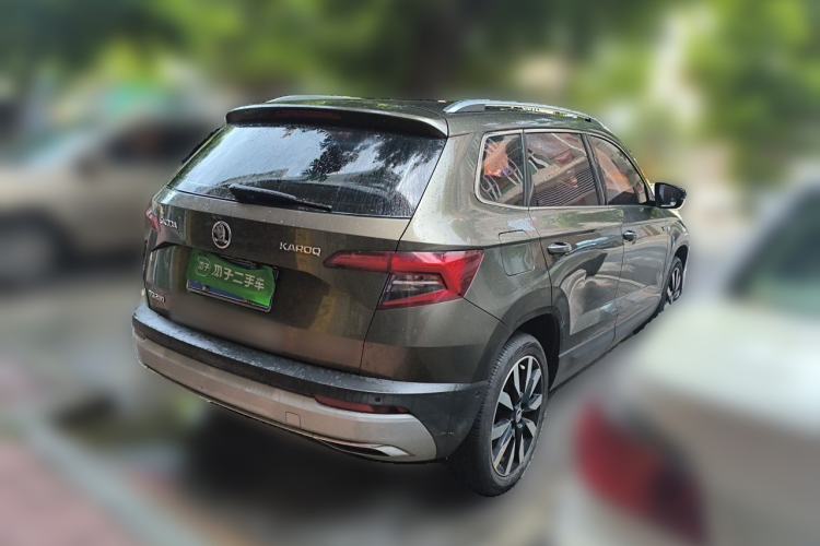 Used Skoda Karoq 2018 TSI280 Flagship Edition China V Standard Rear Right 45 Deg
