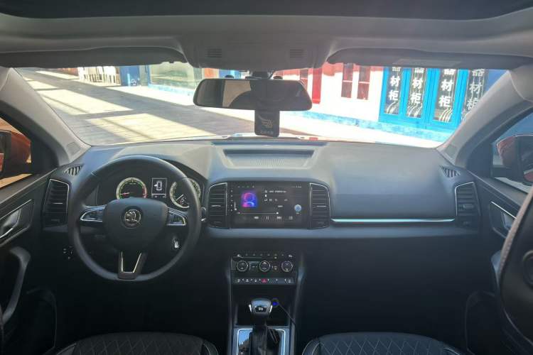Used Skoda Karoq 2018 TSI280 Luxury Edition China V Standard Audio And AC Panel