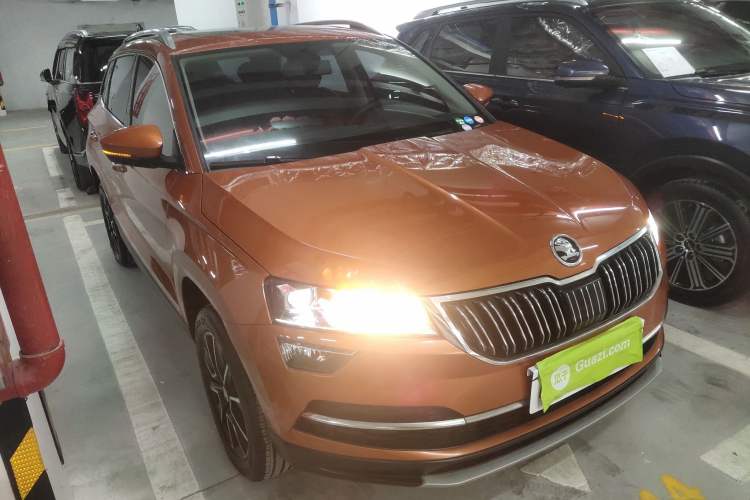 Used Skoda Karoq 2018 TSI280 Luxury Edition China V Standard Front Right 45 Deg