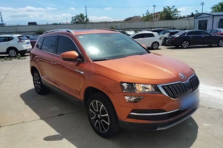 Used Skoda Karoq 2018 TSI280 Luxury Edition China V Standard Front Right 45 Deg