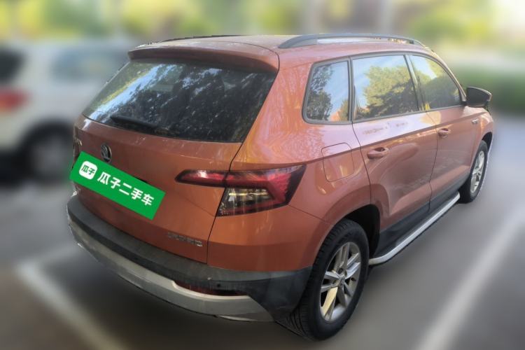 Used Skoda Karoq 2018 TSI230 Standard Edition Rear Right 45 Deg