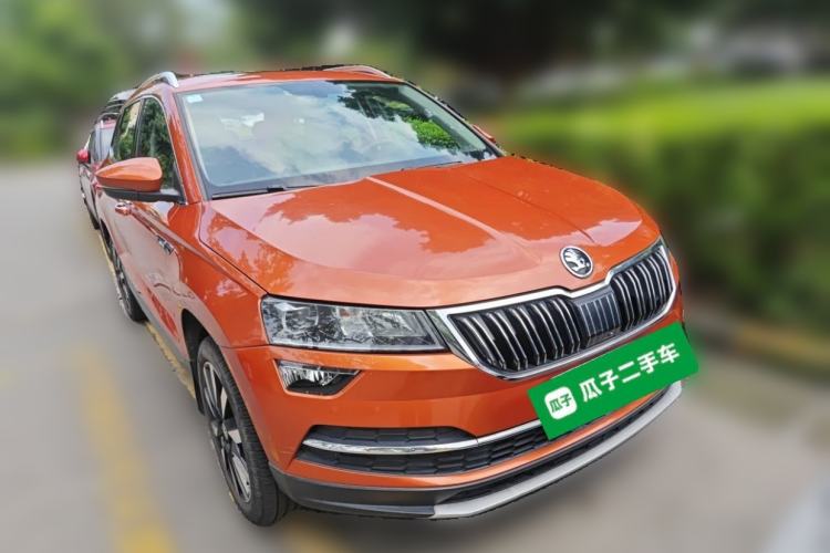 Used Skoda Karoq 2018 TSI280 Luxury Edition China V Standard Front Right 45 Deg