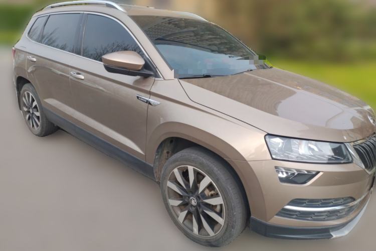 Used Skoda Karoq 2018 TSI280 Luxury Edition China V Standard Front Right 45 Deg