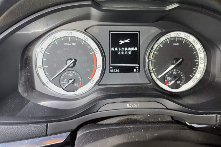 Used Skoda Karoq 2018 TSI280 Luxury Edition China V Standard Odometer Close Up