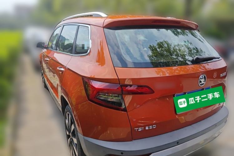 Used Skoda Karoq 2018 TSI280 Luxury Edition China V Standard Rear Left 45 Deg
