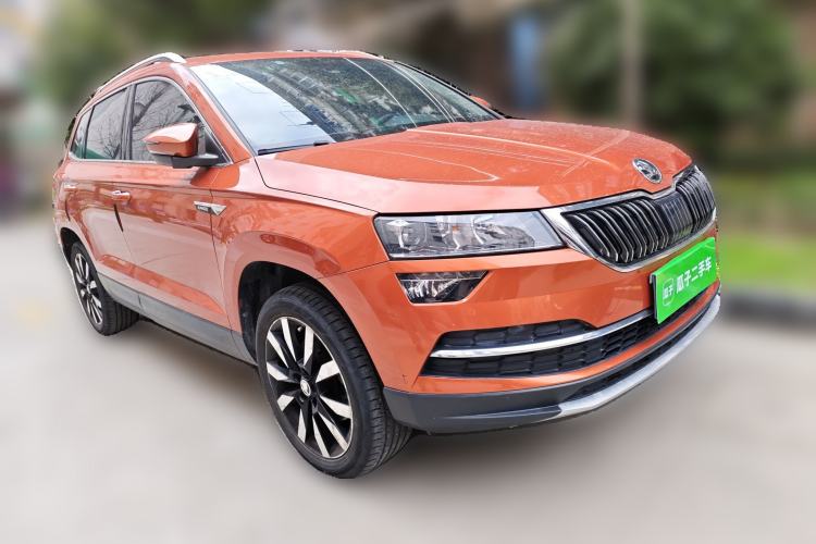 Used Skoda Karoq 2018 TSI280 Luxury Edition China V Standard Front Right 45 Deg