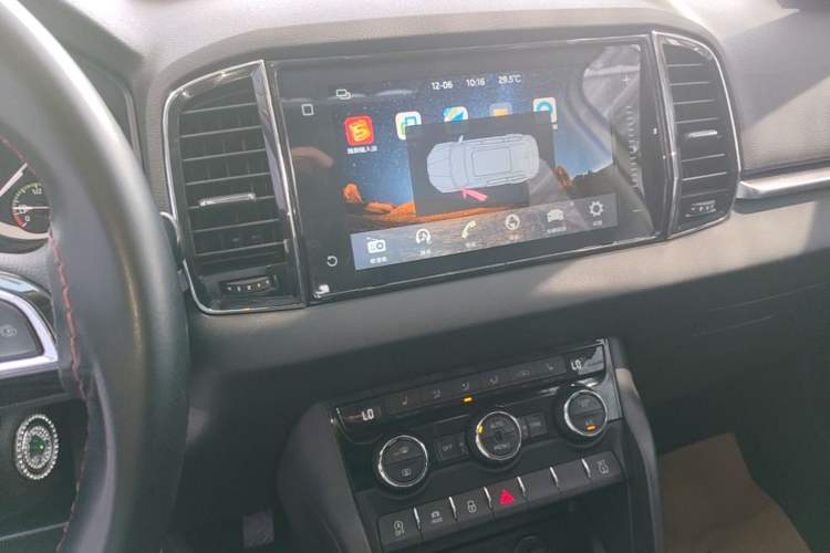 Used Skoda Karoq 2018 TSI280 Comfort Edition China V Standard Audio And AC Panel