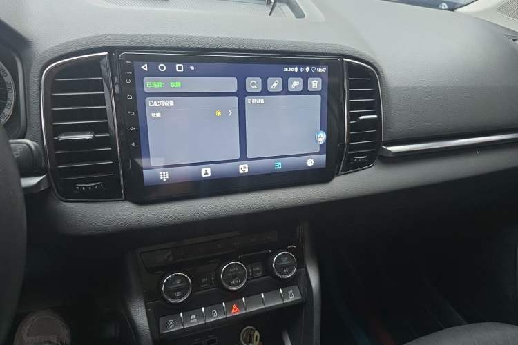 Used Skoda Karoq 2018 TSI280 Luxury Edition China VI Standard Audio And AC Panel
