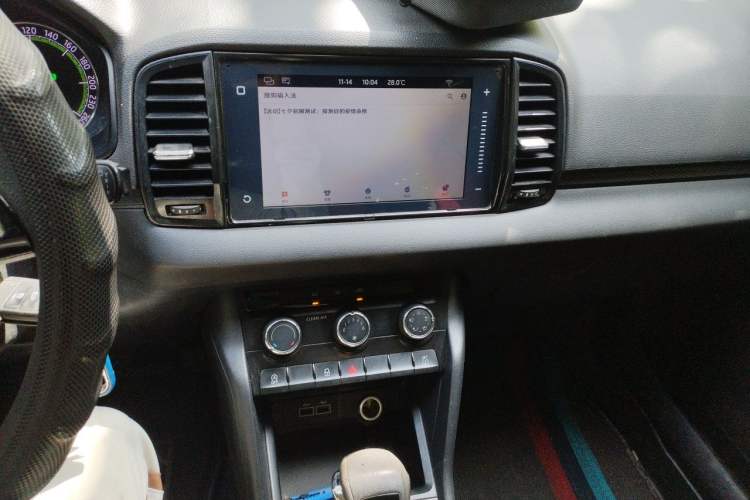Used Skoda Karoq 2018 TSI280 Comfort Edition China V Standard Audio And AC Panel