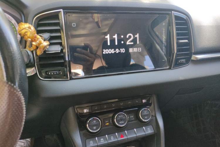 Used Skoda Karoq 2018 TSI280 Luxury Edition China V Standard Audio And AC Panel