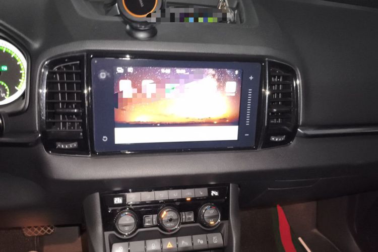 Used Skoda Karoq 2018 TSI280 Flagship Edition China VI Standard Audio And AC Panel