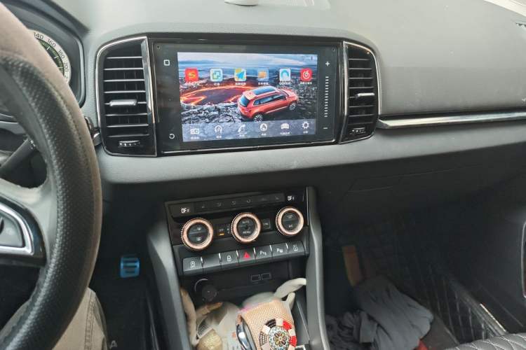 Used Skoda Karoq 2018 TSI280 Flagship Edition China V Standard Audio And AC Panel