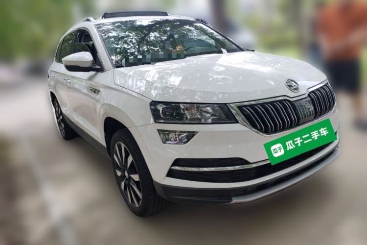 Used Skoda Karoq 2018 TSI280 Luxury Edition China V Standard Front Right 45 Deg