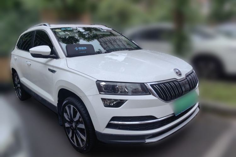 Used Skoda Karoq 2018 TSI280 Luxury Edition China V Standard Front Right 45 Deg