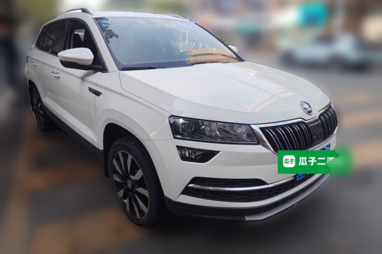 Used Skoda Karoq 2018 TSI280 Luxury Edition China V Standard Front Right 45 Deg