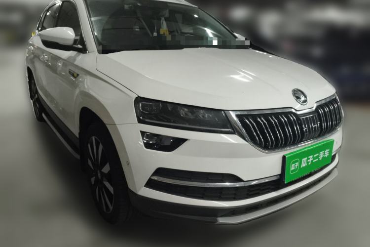 Used Skoda Karoq 2018 TSI280 Flagship Edition China VI Standard Front Right 45 Deg
