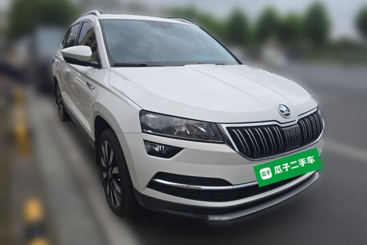 Used Skoda Karoq 2018 TSI280 Luxury Edition China VI Standard Front Right 45 Deg