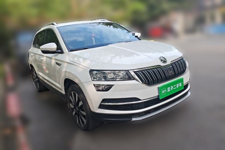 Used Skoda Karoq 2018 TSI280 Luxury Edition China V Standard Front Right 45 Deg