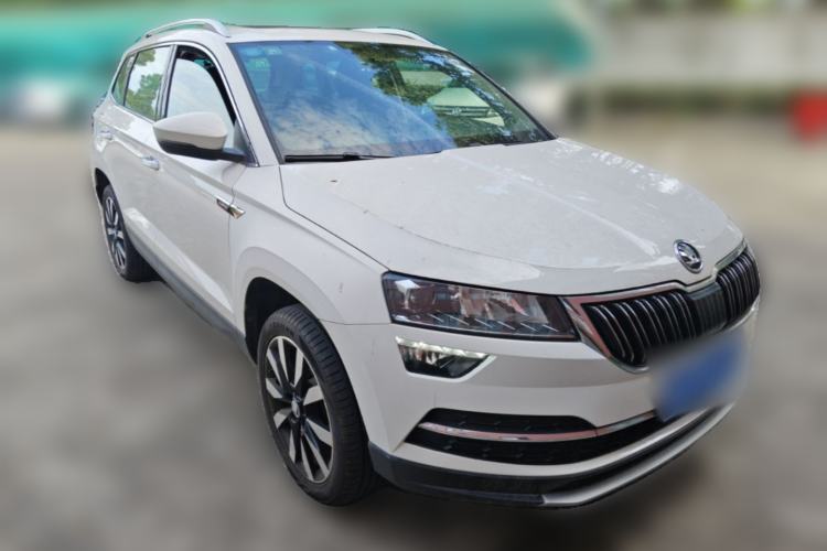 Used Skoda Karoq 2018 TSI280 Luxury Edition China V Standard Front Right 45 Deg