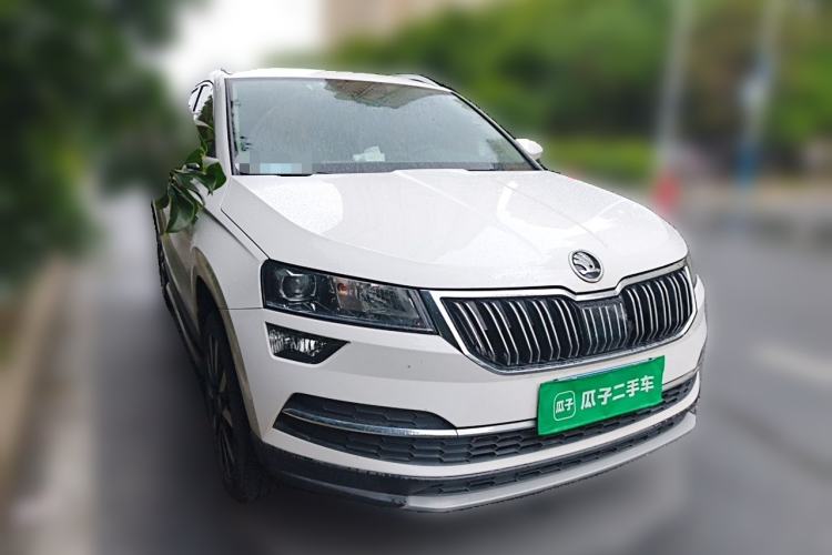 Used Skoda Karoq 2018 TSI280 Luxury Edition China VI Standard Front Right 45 Deg