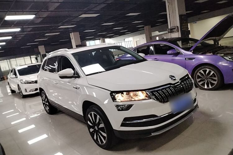 Used Skoda Karoq 2018 TSI280 Luxury Edition China V Standard Front Right 45 Deg
