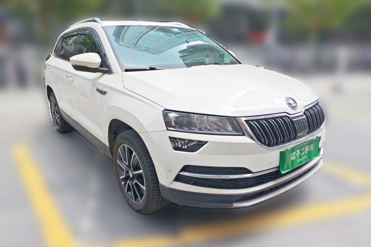Used Skoda Karoq 2018 TSI280 Luxury Edition China VI Standard Front Right 45 Deg