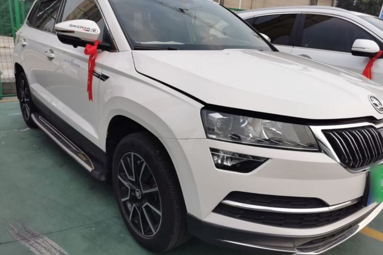 Used Skoda Karoq 2018 TSI280 Luxury Edition China V Standard Front Right 45 Deg