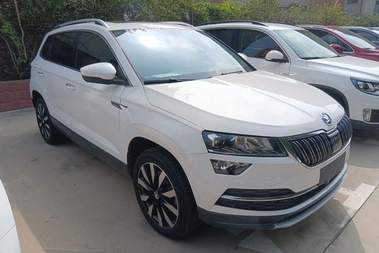 Used Skoda Karoq 2018 TSI280 Luxury Edition China V Standard Front Right 45 Deg