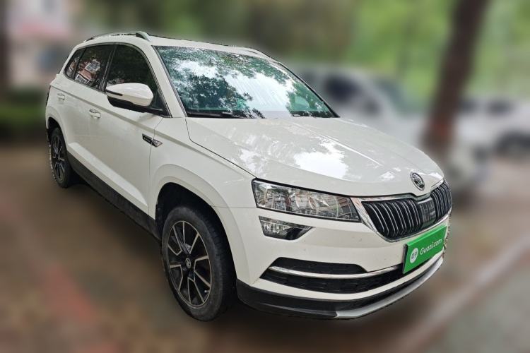 Used Skoda Karoq 2018 TSI280 Luxury Edition China V Standard Front Right 45 Deg