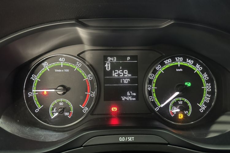 Used Skoda Karoq 2018 TSI280 Comfort Edition China V Standard Odometer Close Up
