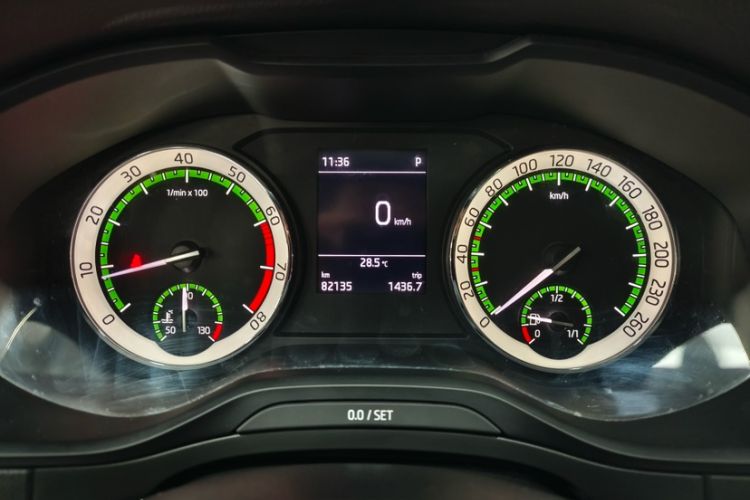Used Skoda Karoq 2018 TSI280 Luxury Edition China V Standard Odometer Close Up