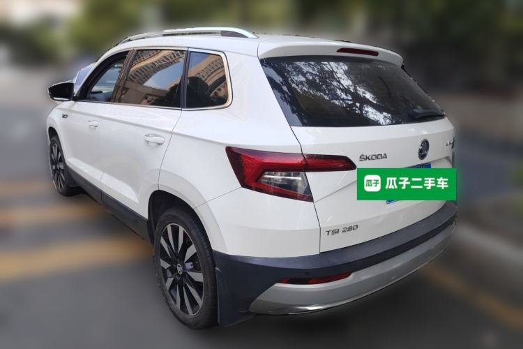Used Skoda Karoq 2018 TSI280 Luxury Edition China V Standard Rear Left 45 Deg