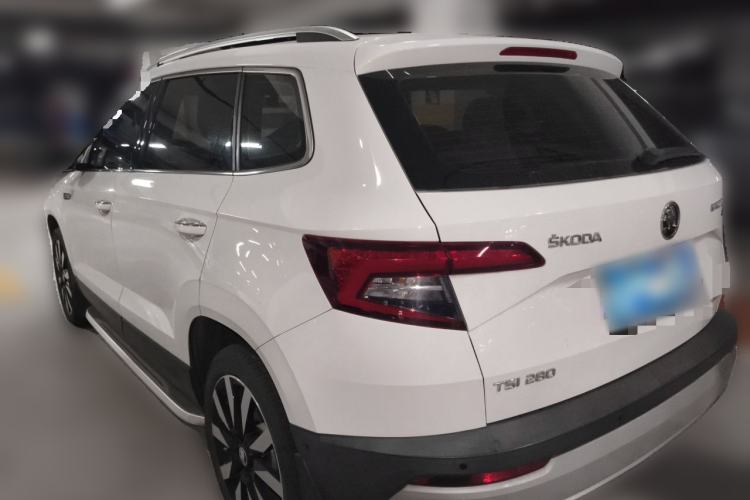Used Skoda Karoq 2018 TSI280 Flagship Edition China VI Standard Rear Left 45 Deg