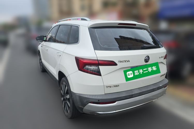 Used Skoda Karoq 2018 TSI280 Luxury Edition China VI Standard Rear Left 45 Deg