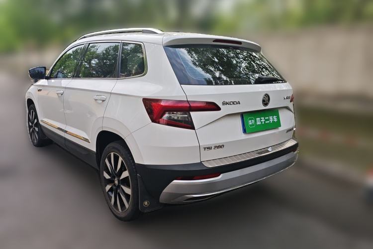 Used Skoda Karoq 2018 TSI280 Luxury Edition China V Standard Rear Left 45 Deg