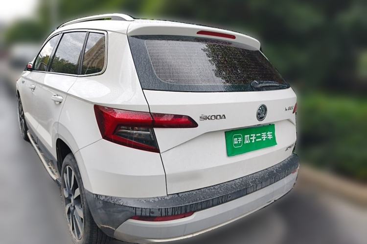 Used Skoda Karoq 2018 TSI280 Luxury Edition China VI Standard Rear Left 45 Deg