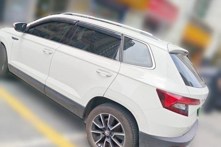 Used Skoda Karoq 2018 TSI280 Luxury Edition China VI Standard Rear Left 45 Deg