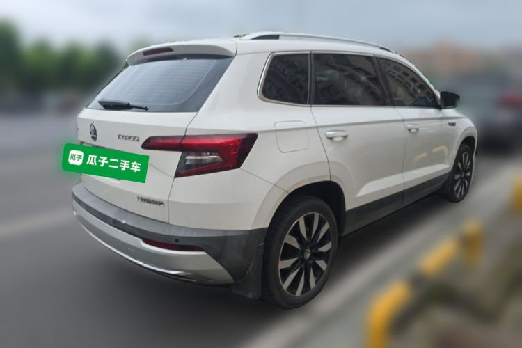 Used Skoda Karoq 2018 TSI280 Luxury Edition China VI Standard Rear Right 45 Deg