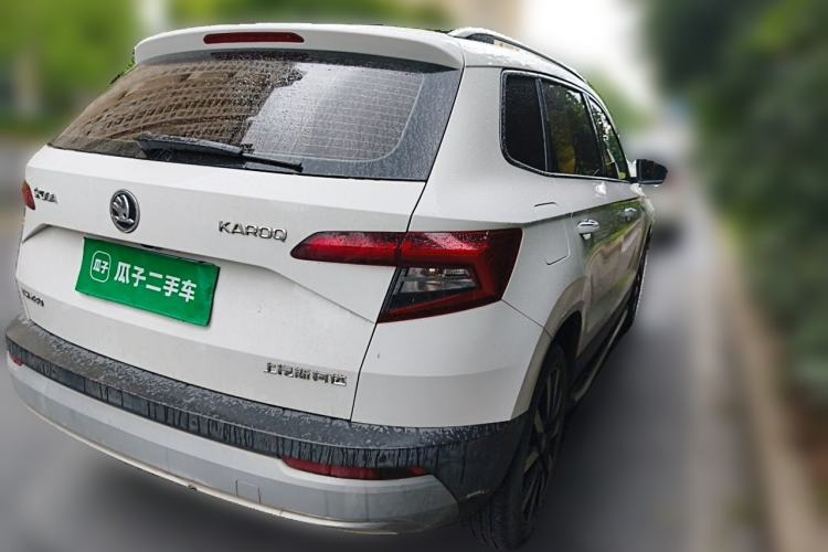 Used Skoda Karoq 2018 TSI280 Luxury Edition China VI Standard Rear Right 45 Deg