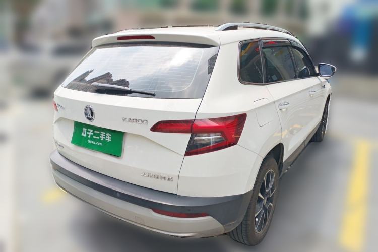 Used Skoda Karoq 2018 TSI280 Luxury Edition China VI Standard Rear Right 45 Deg