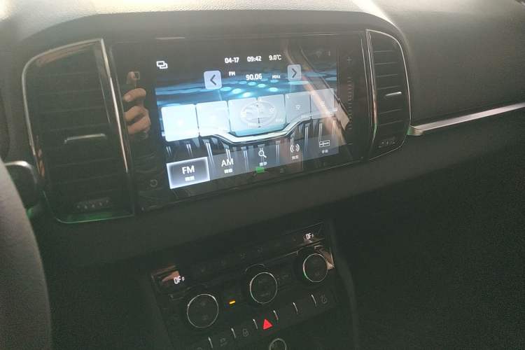 Used Skoda Karoq 2018 TSI280 Comfort Edition China VI Standard Audio And AC Panel