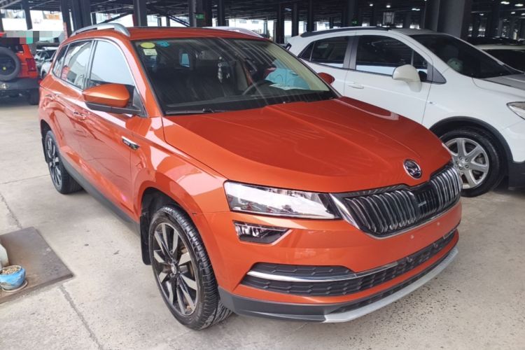 Used Skoda Karoq 2018 TSI280 Luxury Edition China V Standard Front Right 45 Deg