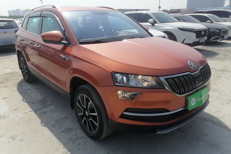 Used Skoda Karoq 2018 TSI280 Luxury Edition China V Standard Front Right 45 Deg