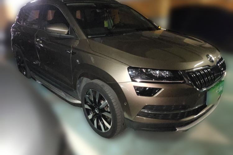 Used Skoda Karoq 2018 TSI280 Flagship Edition China VI Standard Front Right 45 Deg