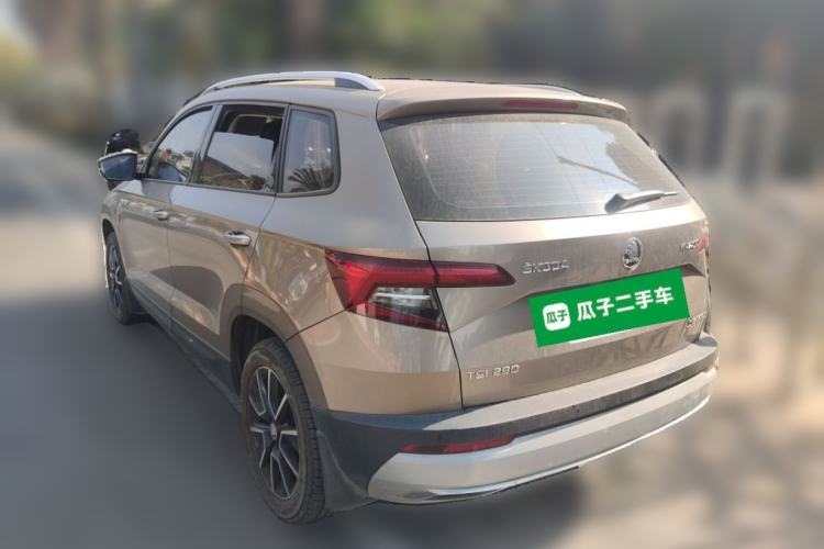 Used Skoda Karoq 2018 TSI280 Comfort Edition China V Standard Rear Left 45 Deg