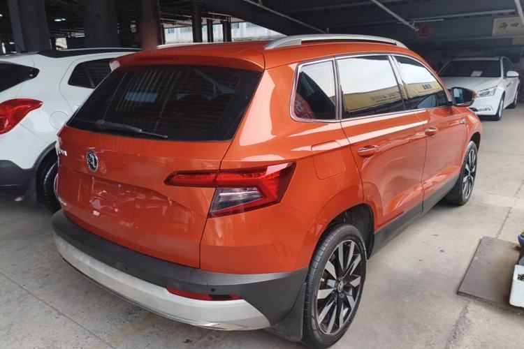 Used Skoda Karoq 2018 TSI280 Luxury Edition China V Standard Rear Right 45 Deg