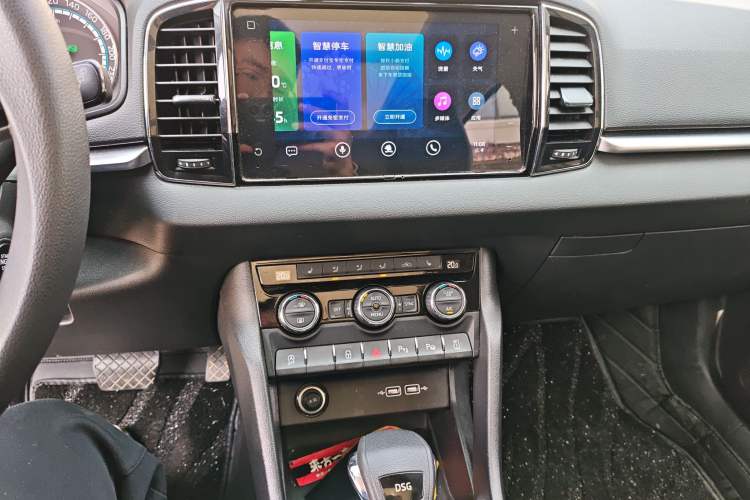 Used Skoda Karoq 2019 TSI280 SmartDrive Luxury Edition China V Standard Audio And AC Panel