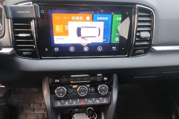 Used Skoda Karoq 2019 TSI280 Smart Drive Deluxe Edition China VI Standard Audio And AC Panel